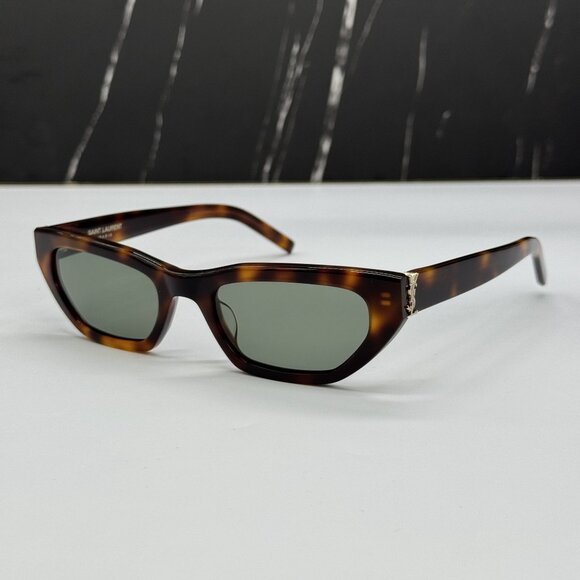 NEW SAINT LAURENT SL M126 003 WOMEN HAVANA SUNGLASSES SLM126 003 display picture 1